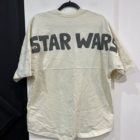 Star Wars Grogu Wanted Spirit Jersey Short Sleeve Unisex Medium Disney Yoda - Picture 4 of 8